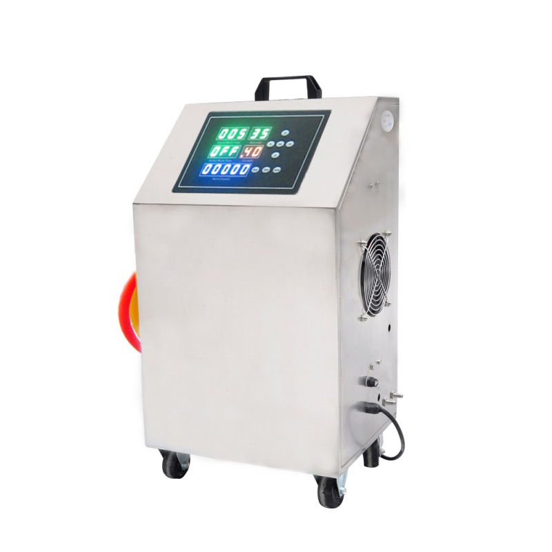 電源電壓：220VV電源頻率：50HzHz加工定制：是顆粒物凈化率：99%二、汽車消毒機的優(yōu)勢1、微電腦全自動控制面板：觸摸屏控制，點擊開始，機器自動開機運行；面板上裝有臭氧和負離子倒計時功